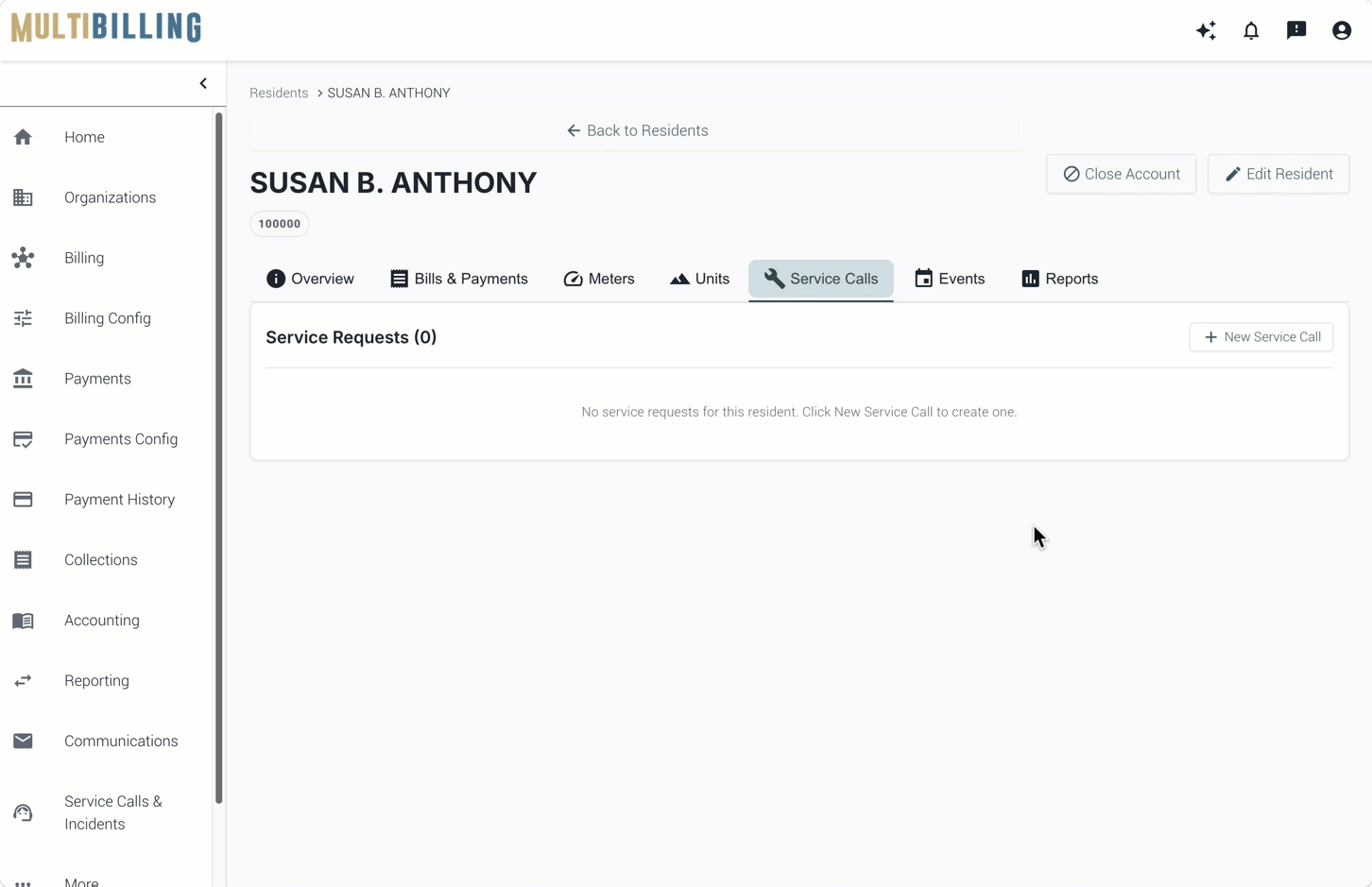 Service Requests