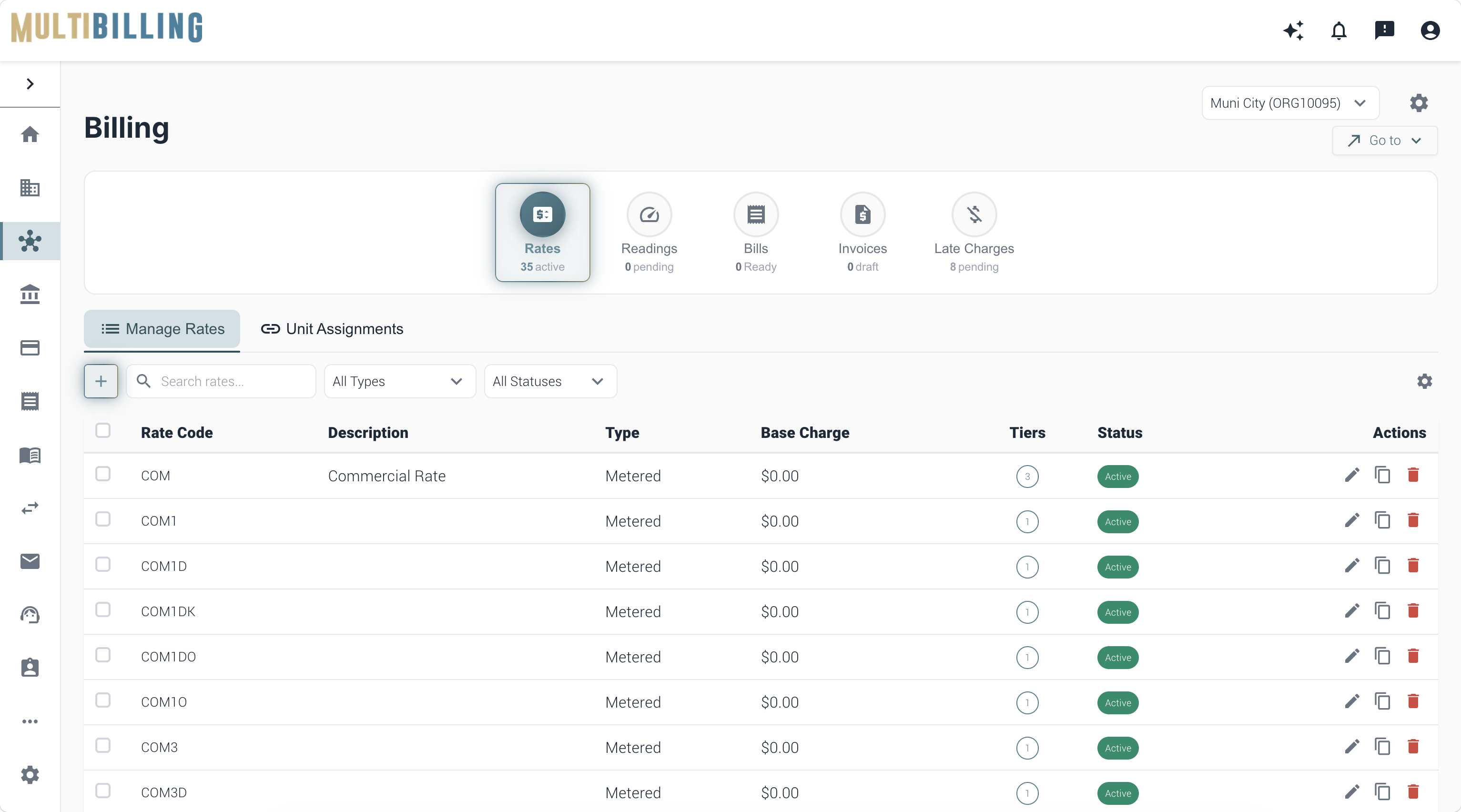 Billing Page