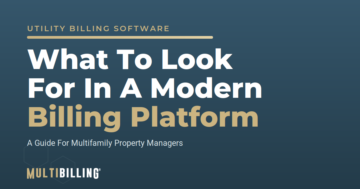 Key Things to Know About Utility Billing Software