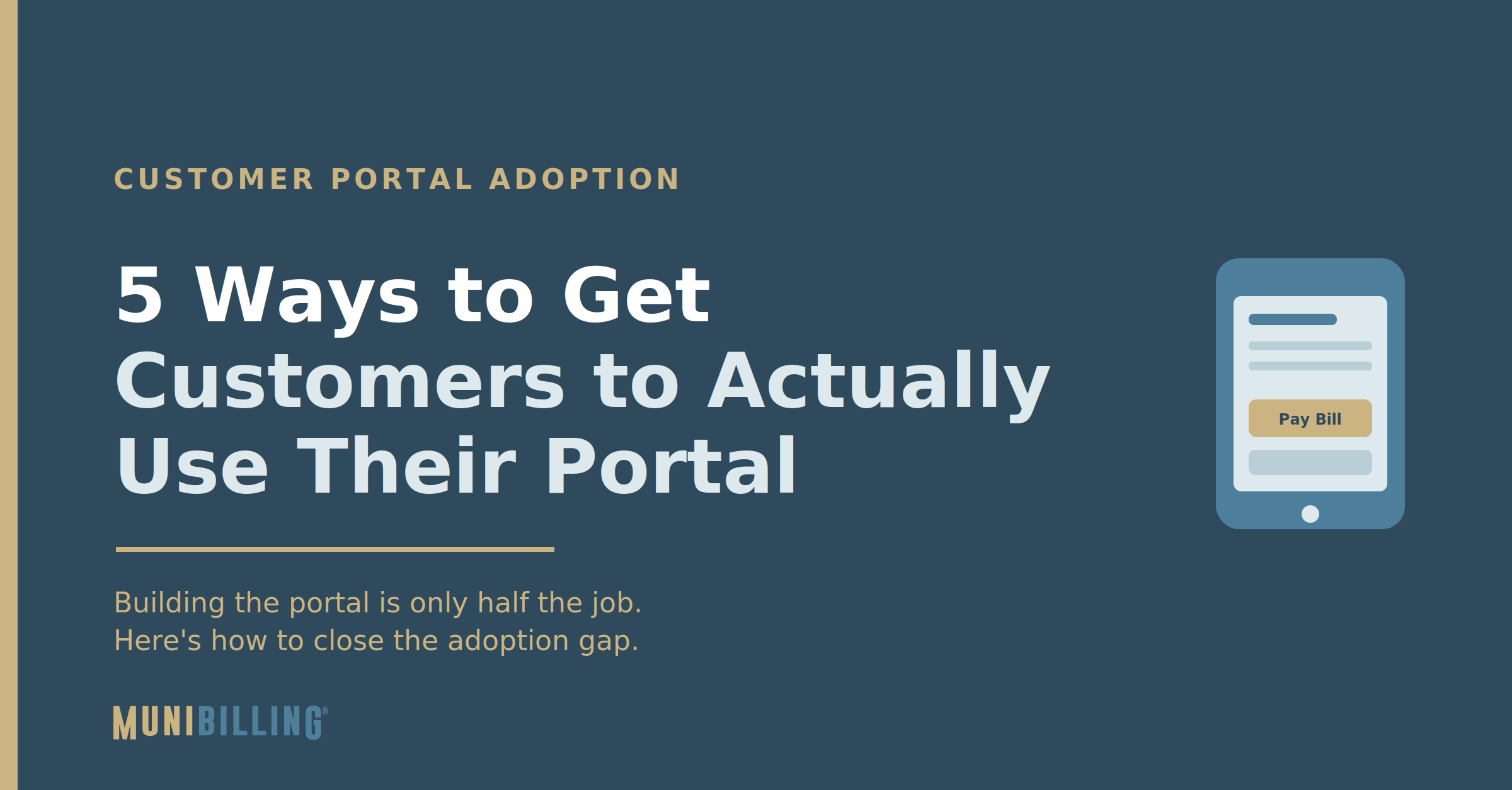 5 Ways to Get Customers to Actually Use Their Utility Billing Portal